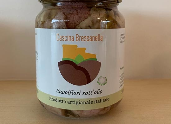 Cavolfiori sotto olio